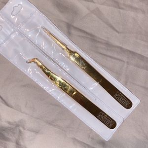 Eyelash extension tweezers